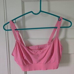 Never Worn PARADE Wire Free Scoop Bralette Taffy Pink Size: L with Packaging